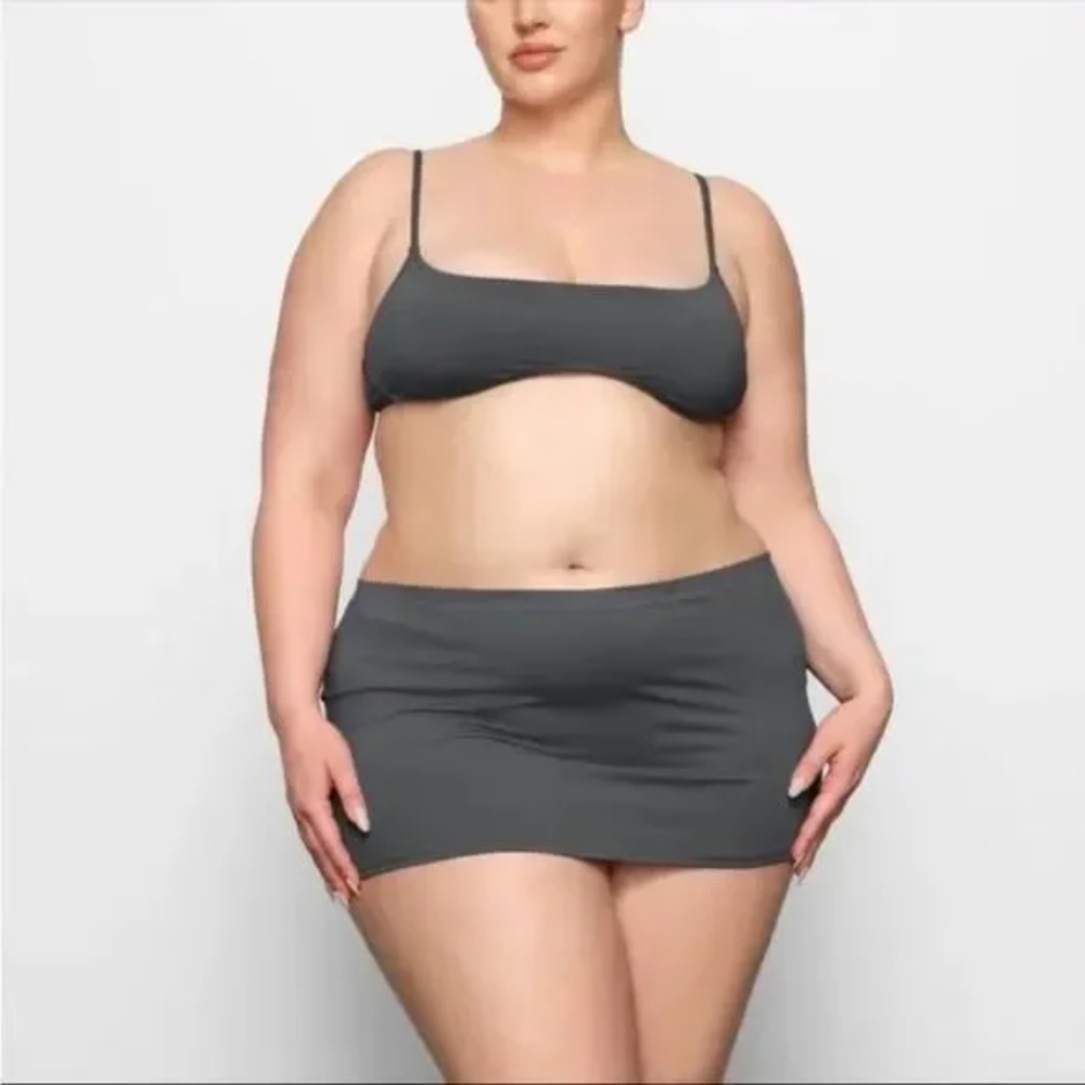 Skims Recycled Swim Micro Mini Skirt